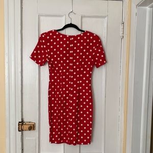 Vintage Dresses - CLEARANCE | VTG Polka Dot Slim Mini Dress Vintage Dresses - CLEARANCE | VTG Polka Dot Slim Mini Dress